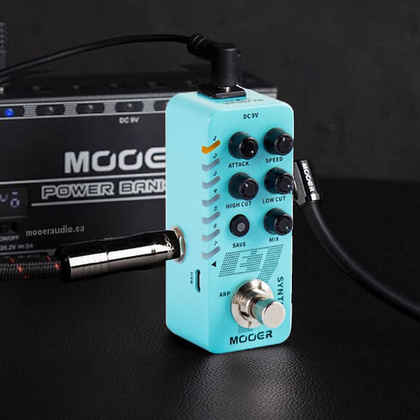 MOOER E7 Polyphonic Synth 7 Types Electric Guitar Effect Pedal 