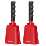 2pcs LEKATO 8“ Steel Cowbell Cheering Bell for Sports Event Super Bowl (Get $20 Coupon) - LEKATO-Best Music Gears And Pro Audio