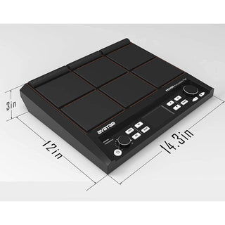 PD705 Percussion Pad 9-Trigger Sample Multipad Tabletop Electric Drum USB MIDI - LEKATO-Best Music Gears And Pro Audio