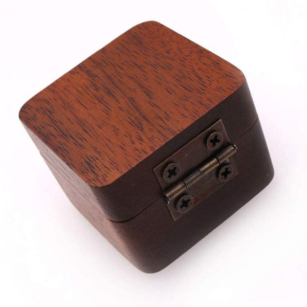 PRO Guitar Walnut Wooden Pick Plectrum Box Holder Collector Gift for Music Lover - LEKATO-Best Music Gears And Pro Audio