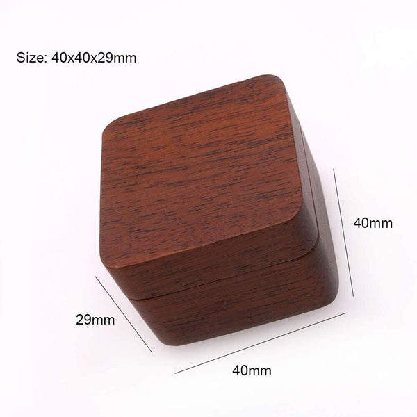 PRO Guitar Walnut Wooden Pick Plectrum Box Holder Collector Gift for Music Lover - LEKATO-Best Music Gears And Pro Audio