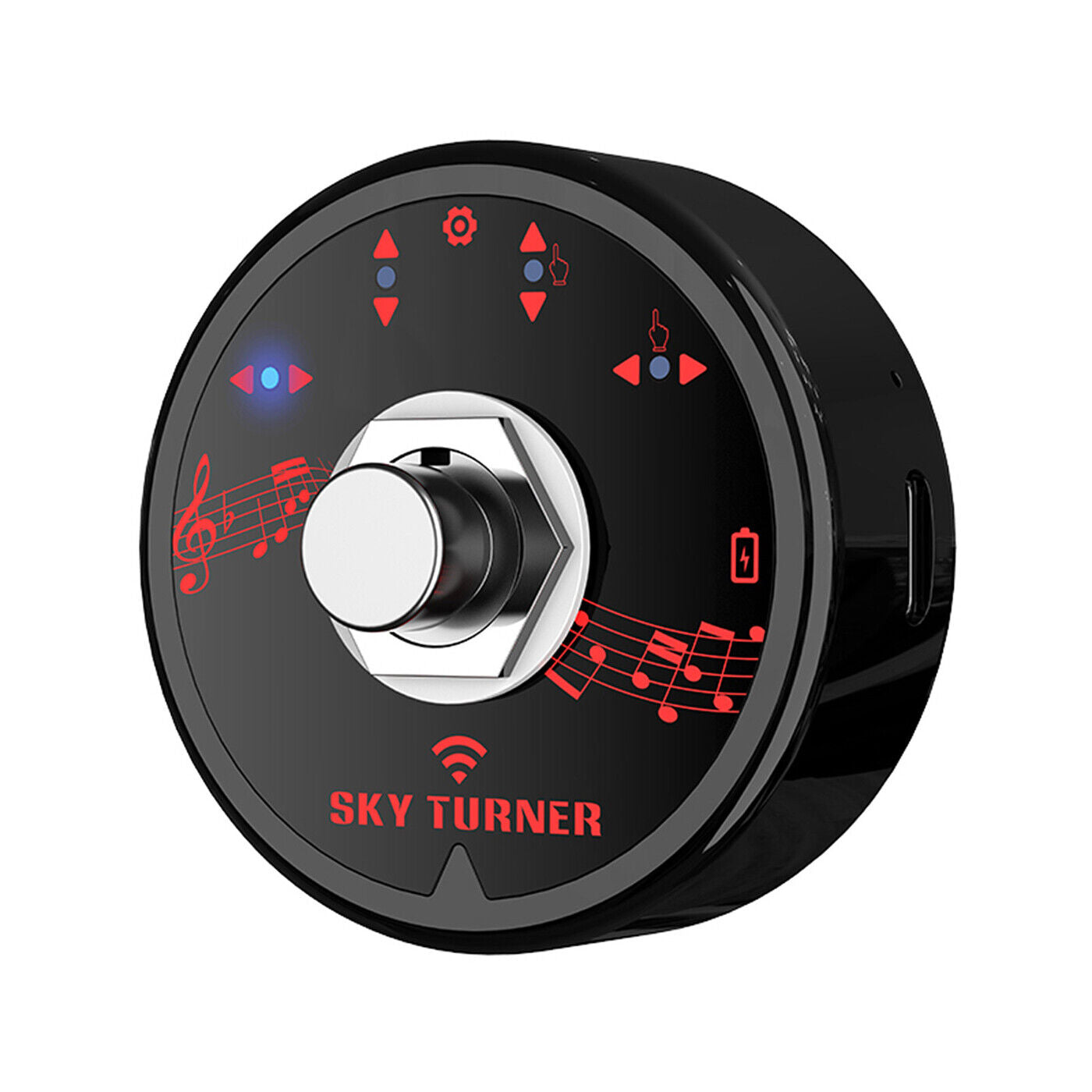 bluetooth pedal umblättern Bluetooth Page Turner Pedal Wiederaufladbarer kabelloser Fußschalter f –  LEKATO