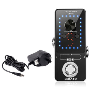 LEKATO Looper Electric Guitar Bass Effect Pedal Loop Stage 9 Loops 40 Mins